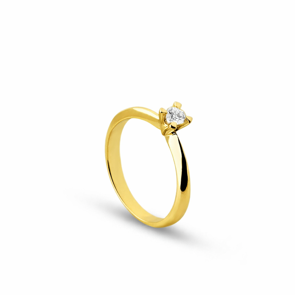 Anello Aurea 0,16 ct