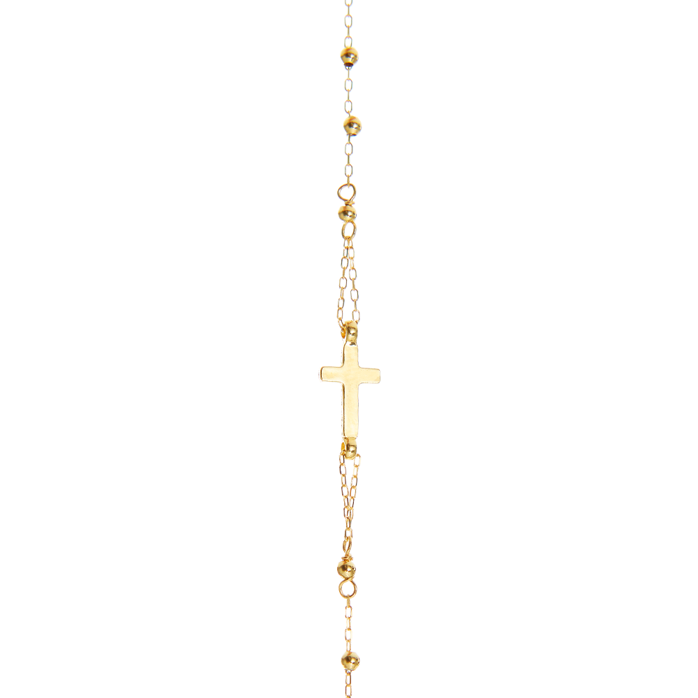Bracciale Rosario Oro Giallo 2,36 gr