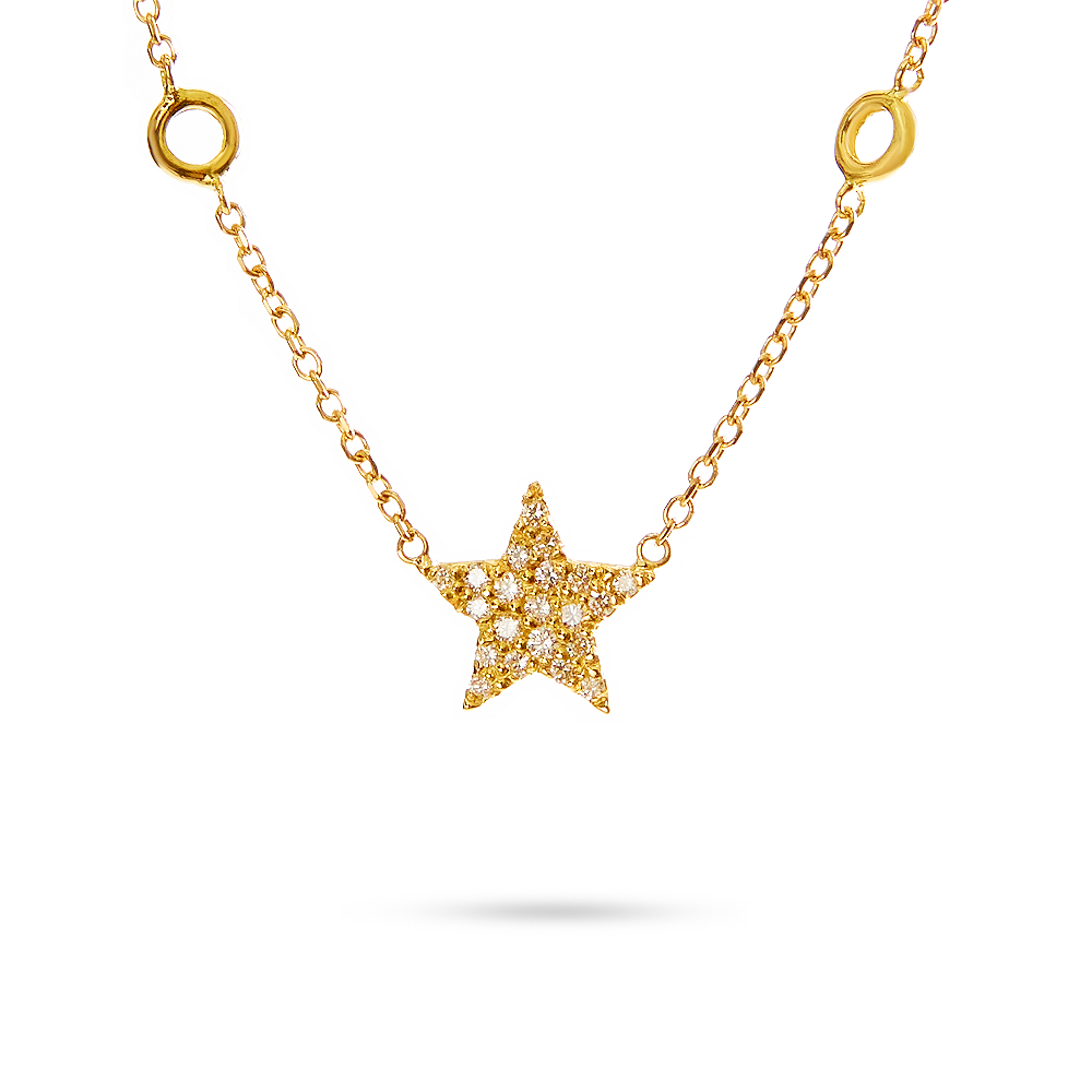 Collana Stella Parure 0,12 ct