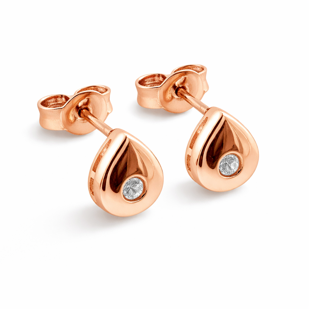 Orecchini Goccia Baby 0,04 ct