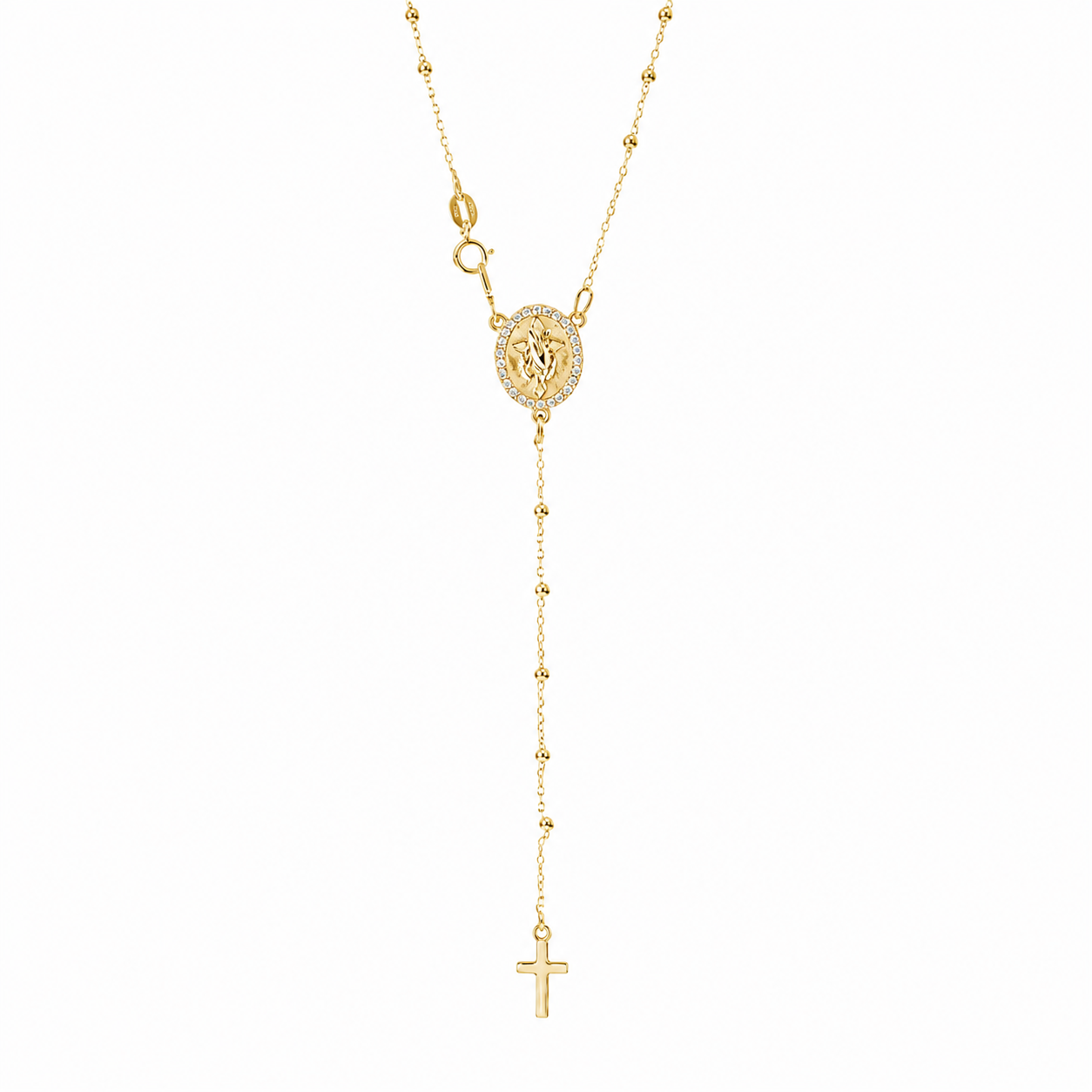 Collana rosario 0,14 ct