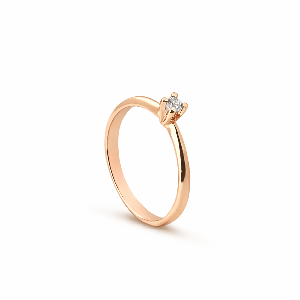 Anello Aurea 0,05 ct