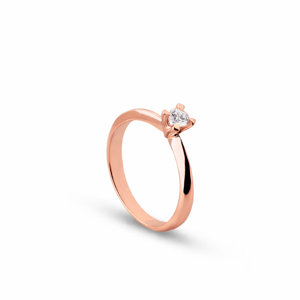 Anello Aurea 0,16 ct