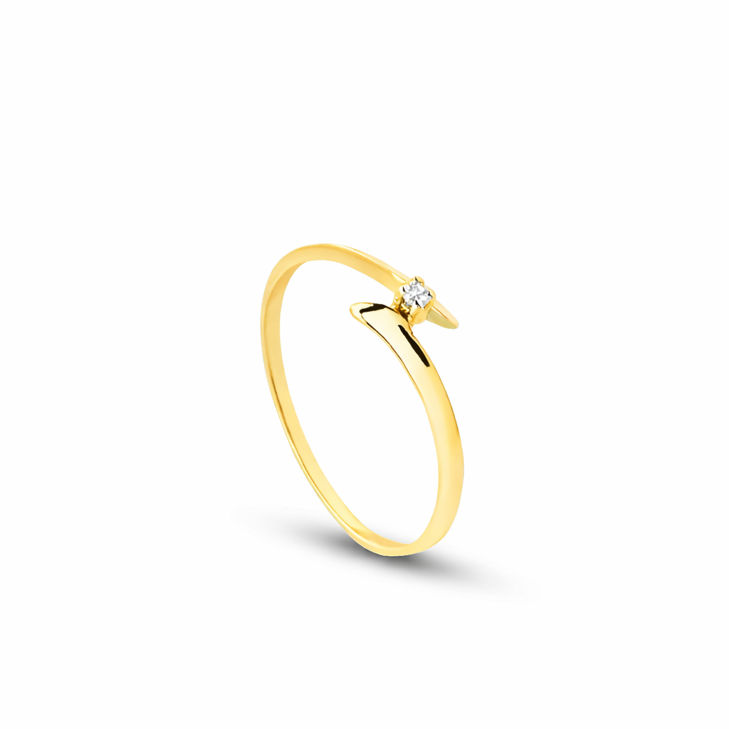 Anello Virgo 0,02 ct