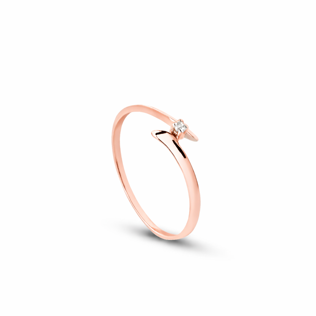 Anello Virgo 0,02 ct