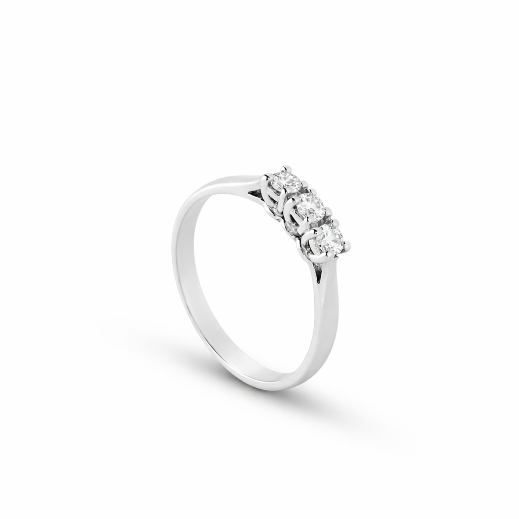 Anello Trilogy 0,22 ct