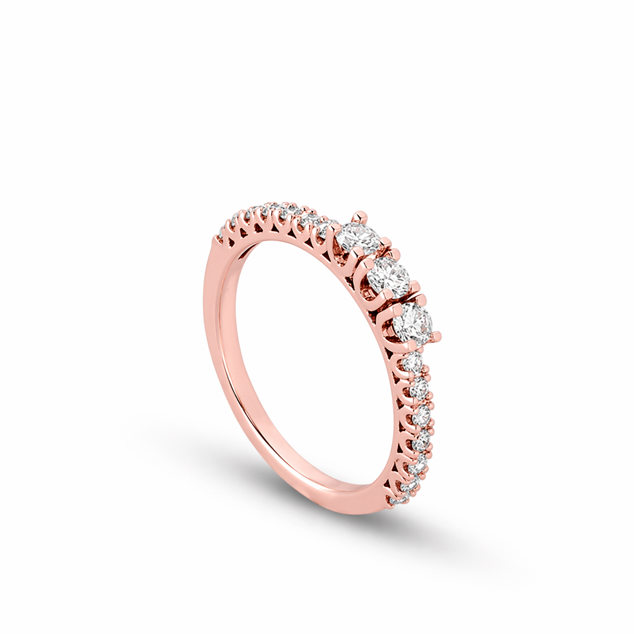 Anello Trilogy 0,518 ct