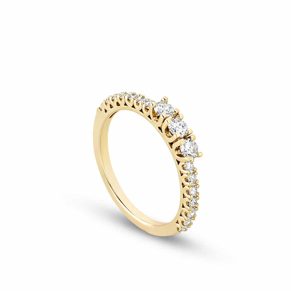 Anello Trilogy 0,518 ct