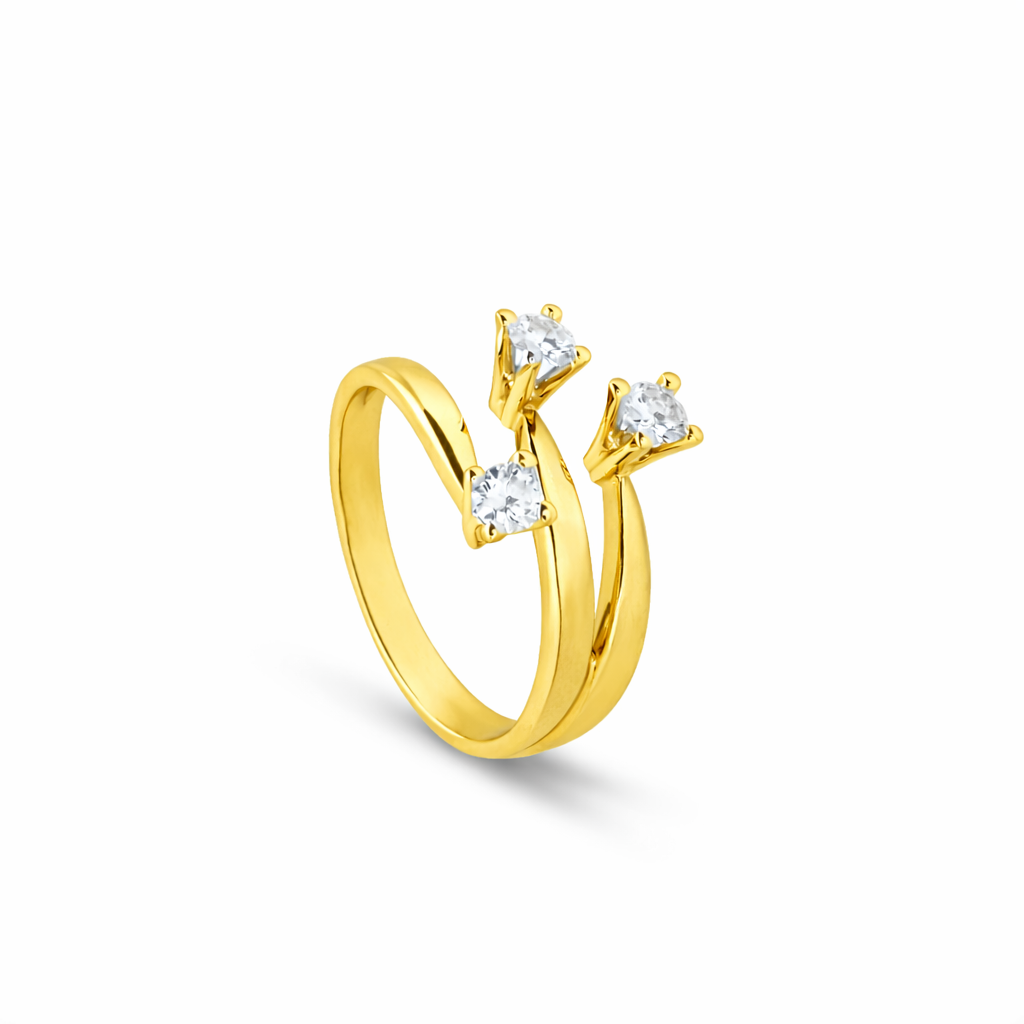 Anello Trilogy 0,39 ct