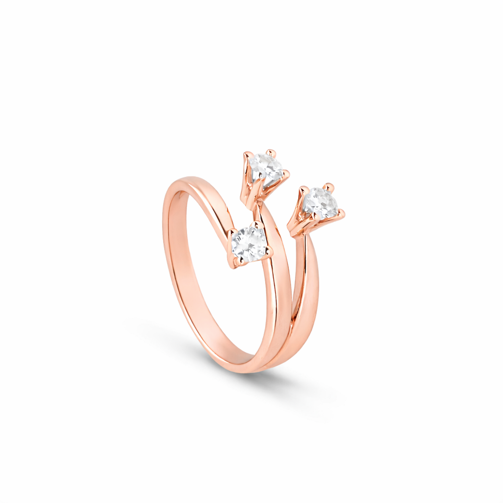 Anello Trilogy 0,39 ct