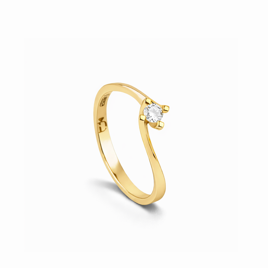 Anello Valentino 0,10 ct
