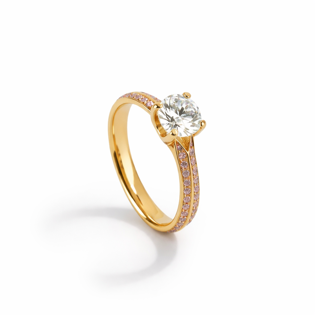 Anello Peony Pink 1,24 ct