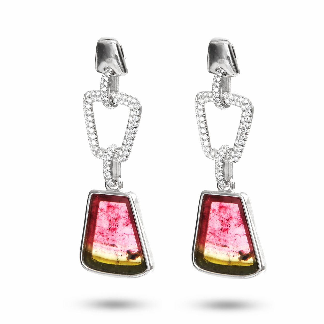 Orecchini Tormalina Watermelon 17,25 ct