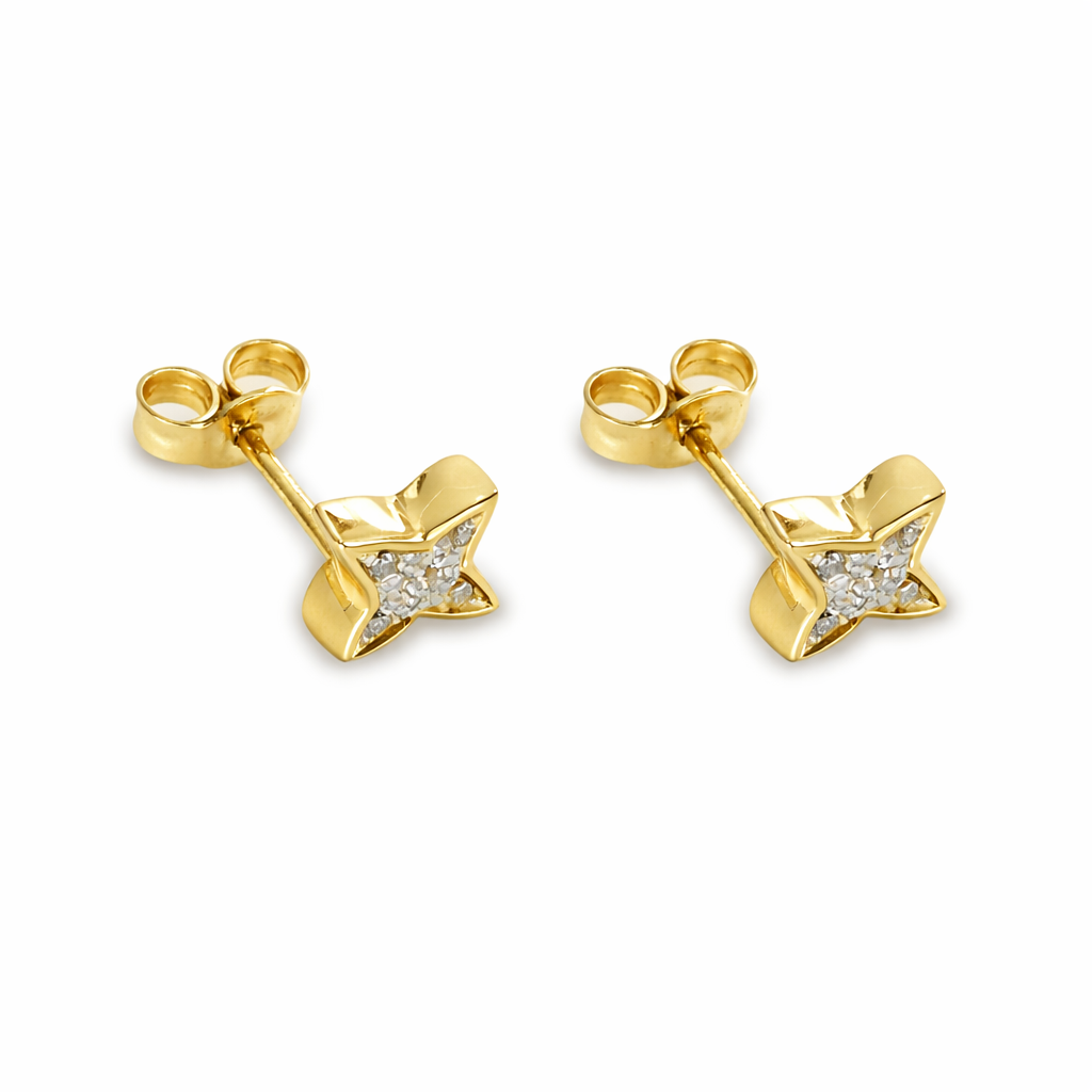 Orecchini Stella Baby 0,03 ct