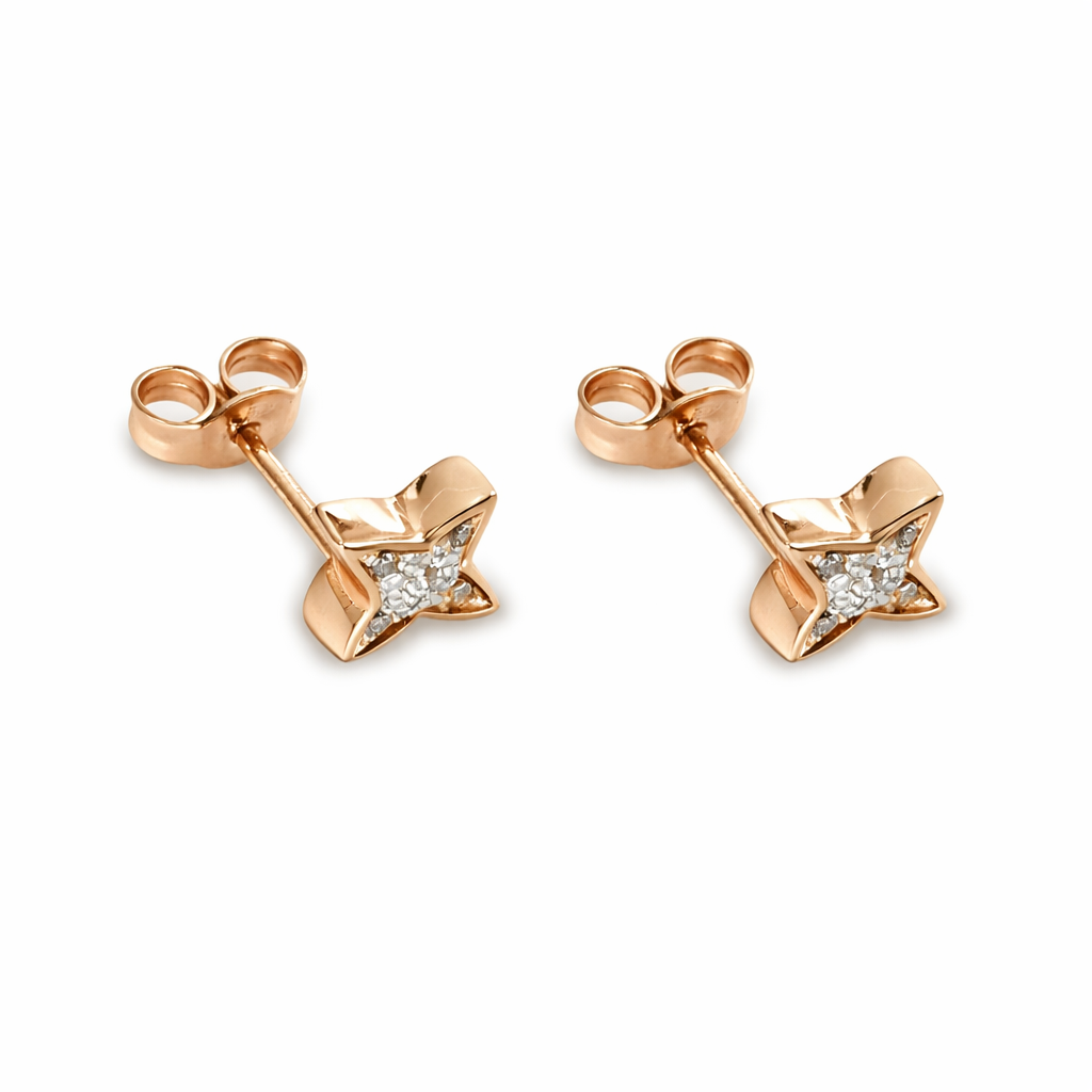 Orecchini Stella Baby 0,03 ct