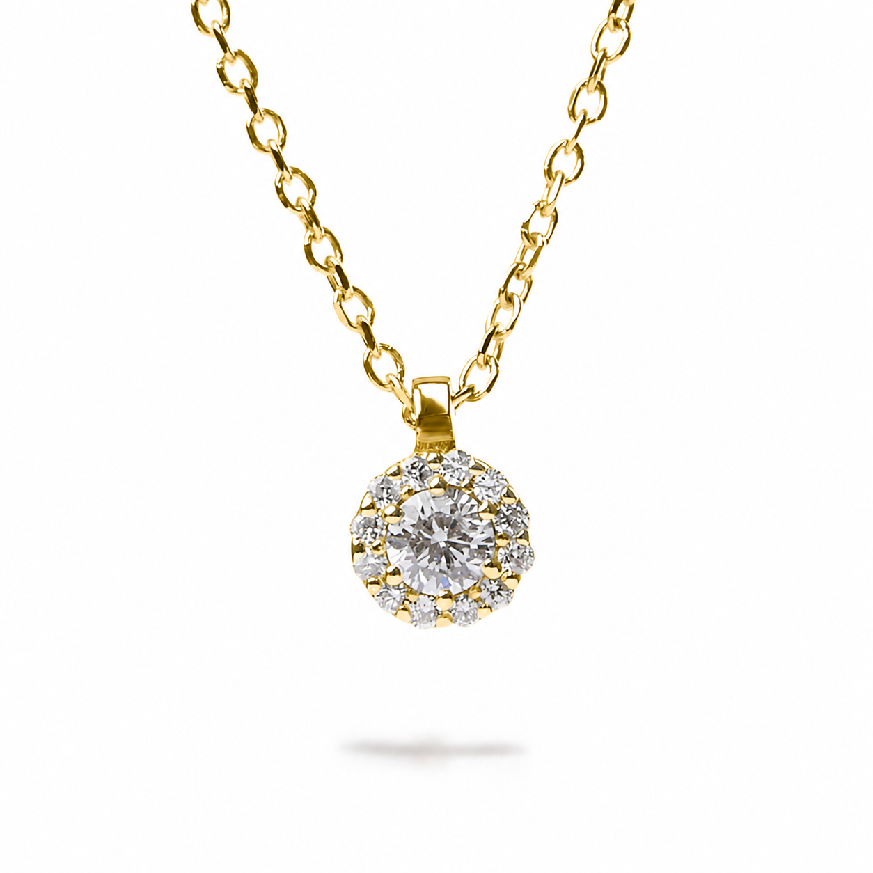 Collana Punto Luce Hydra parure 0,12 ct