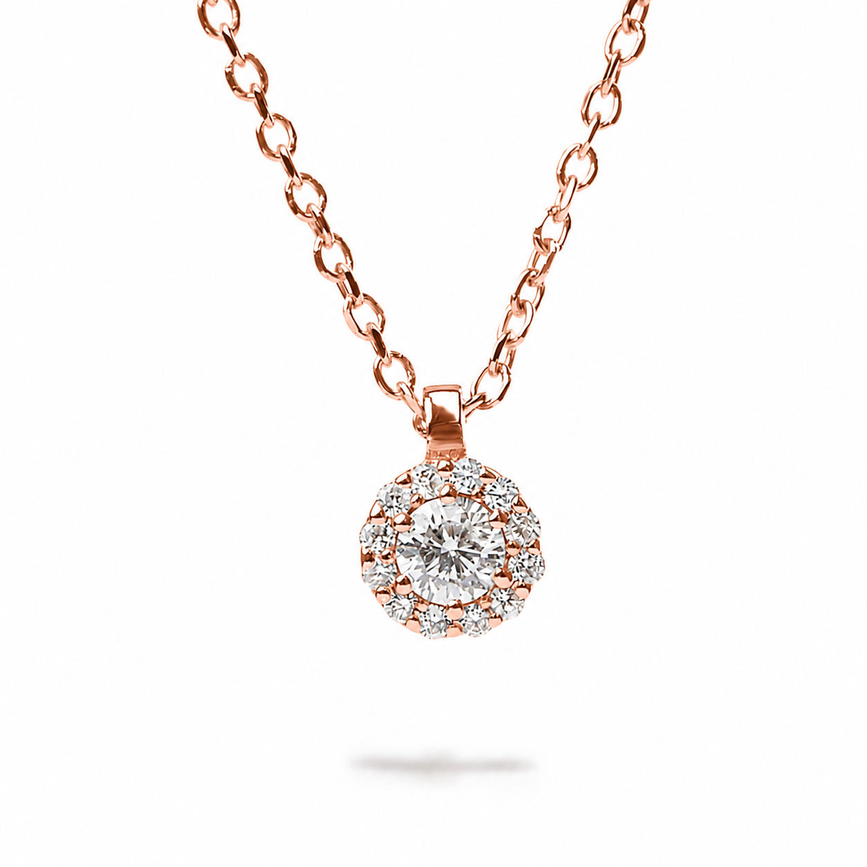Collana Punto Luce Hydra parure 0,12 ct