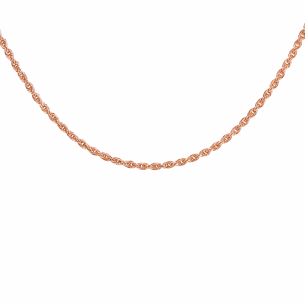 Collana Fune Oro Bianco 2,47 gr