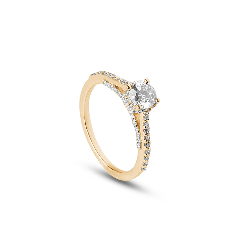 Anello Cattedrale – Oro Giallo