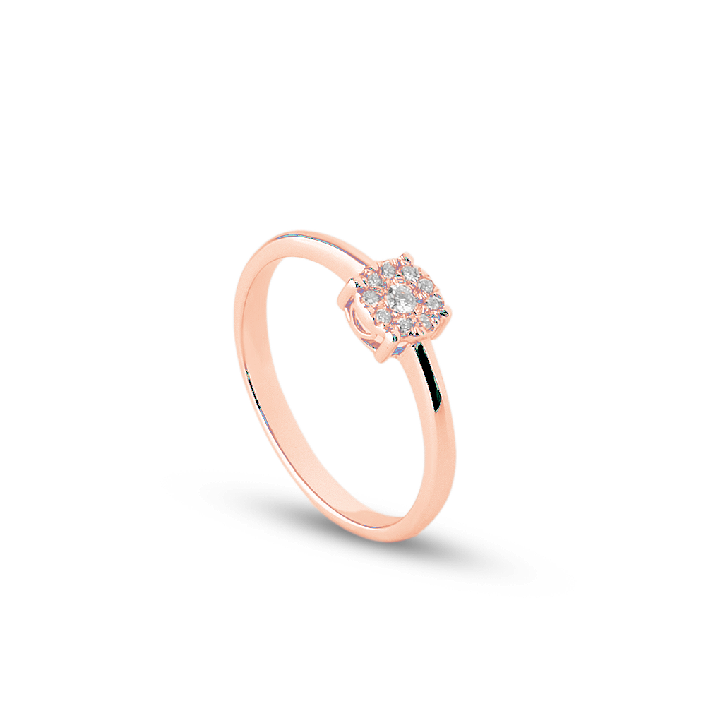 Anello Lyra Parure 0,08 ct