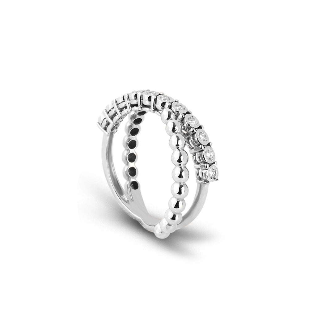 Anello Veretta Daisy 0,10 ct