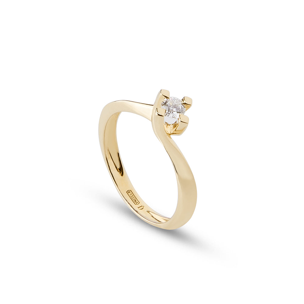 Anello Valentino 0,162 ct