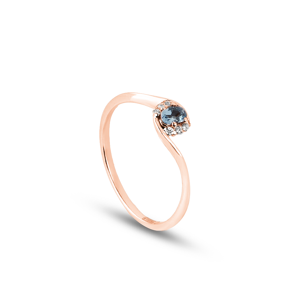 Anello Dharia Parure 0,14 ct