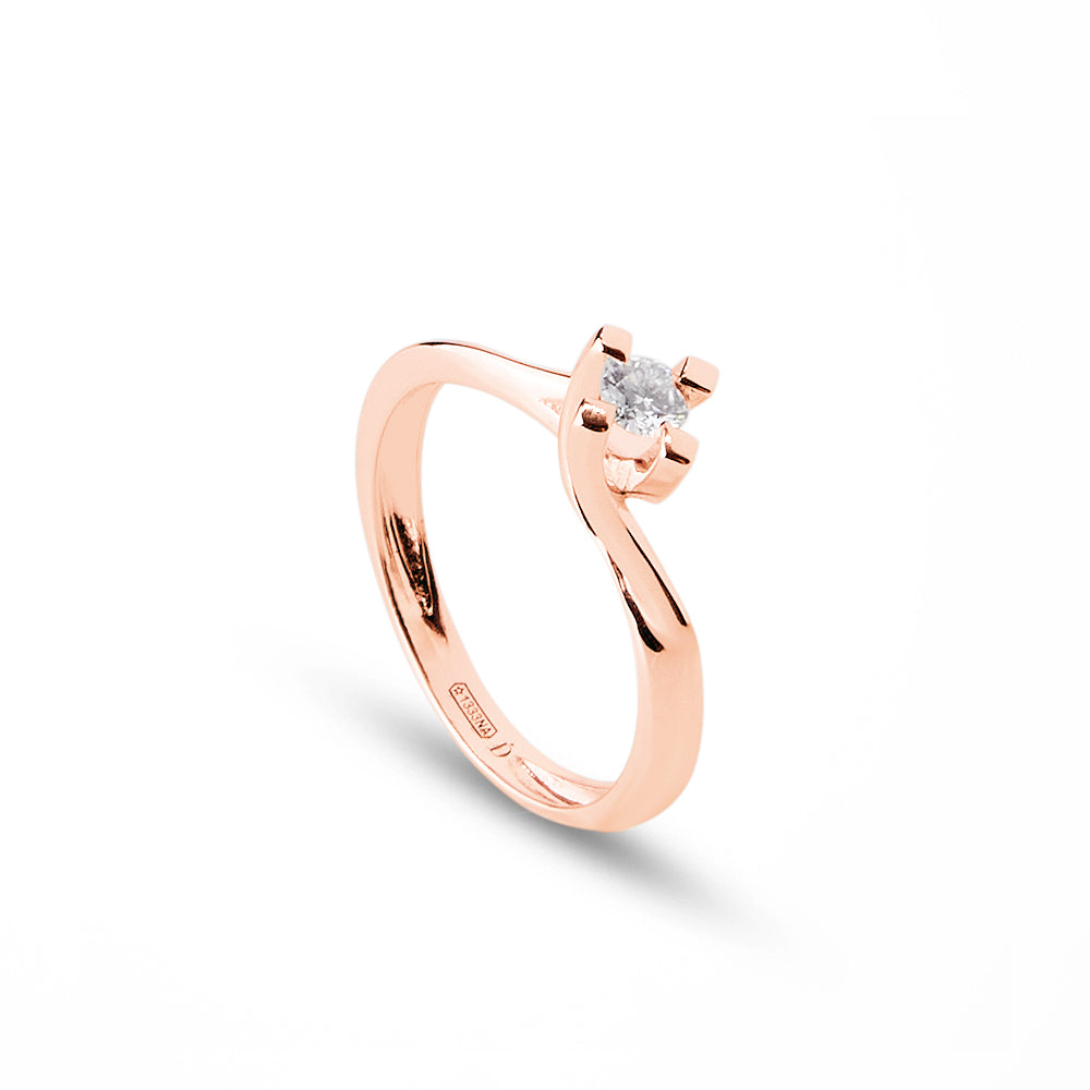 Anello Valentino 0,17 ct