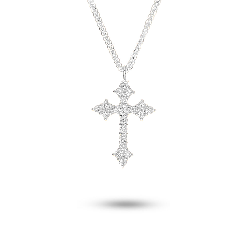 Collana Ciondolo Croce Celtica 0,22 ct parure