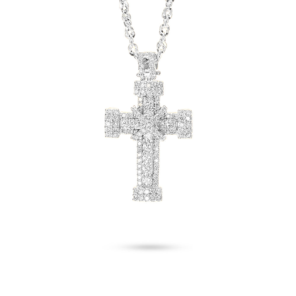 Ciondolo Croce Pavè 1,31 ct