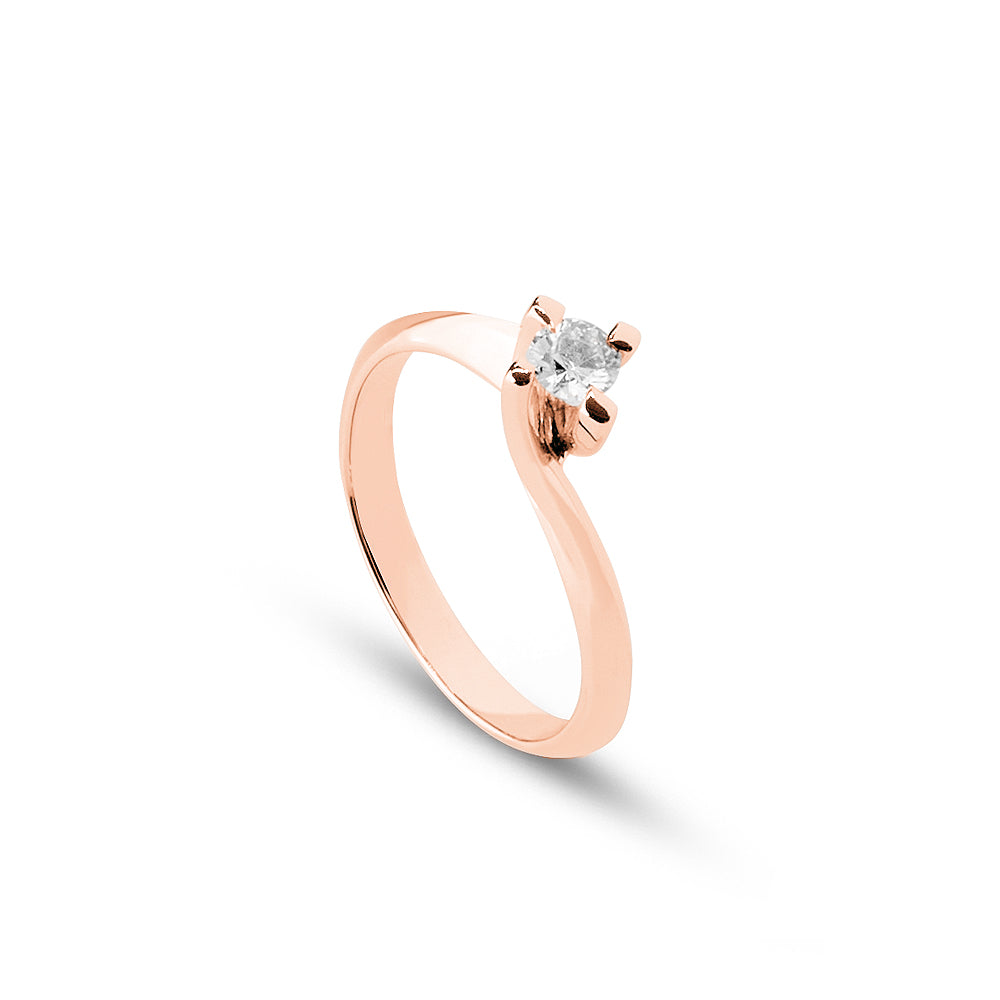 Anello Valentino 0,21 ct
