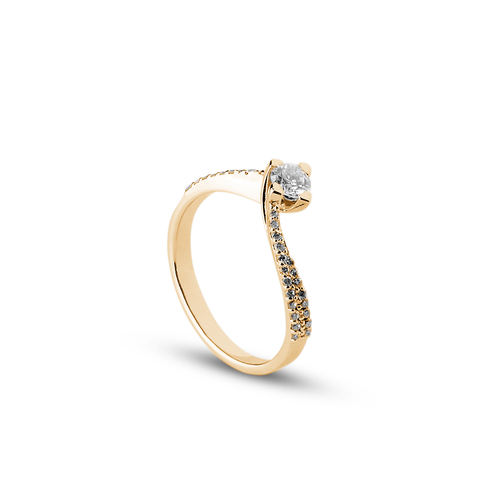 Anello Delphi 0,45 ct