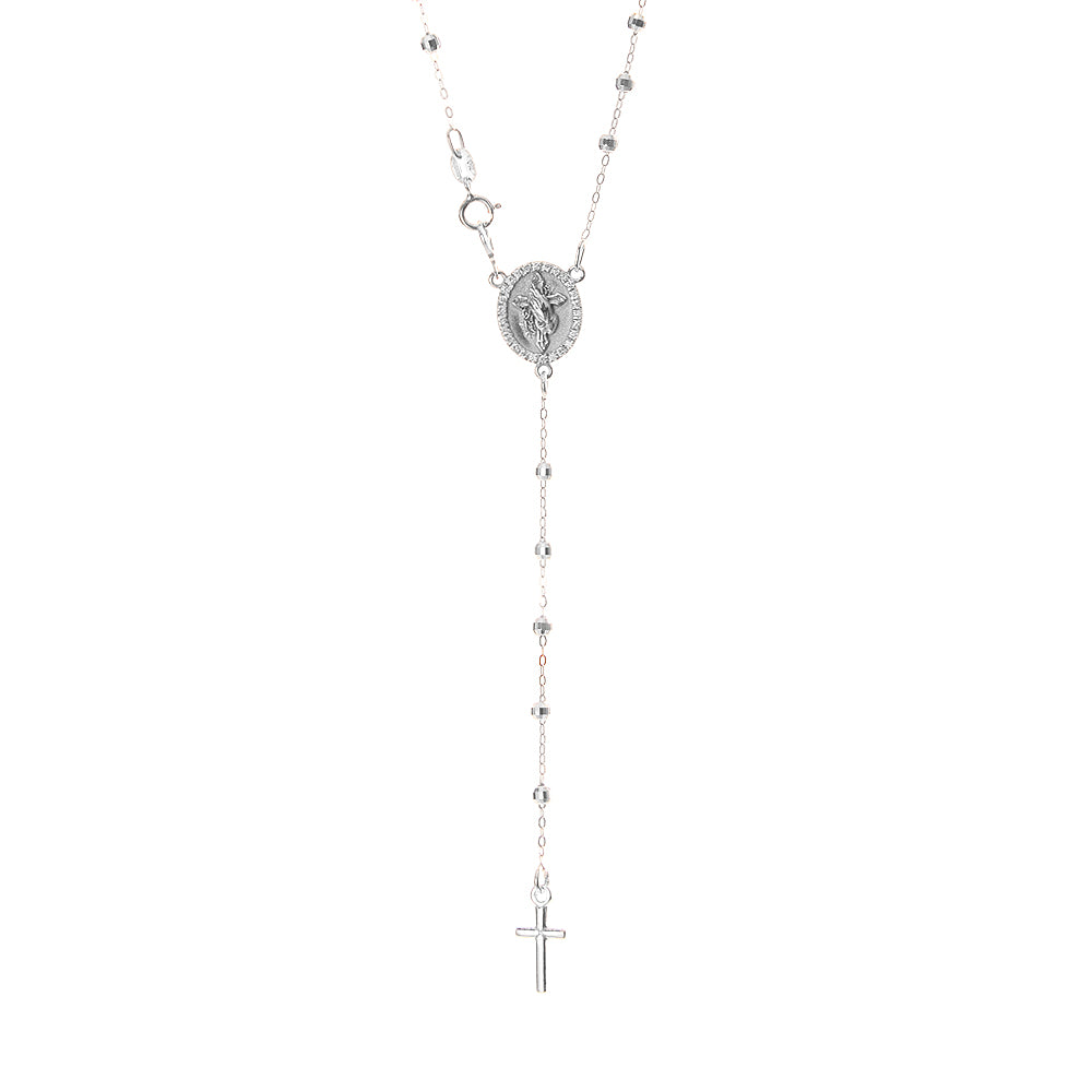 Collana rosario 0,13 ct