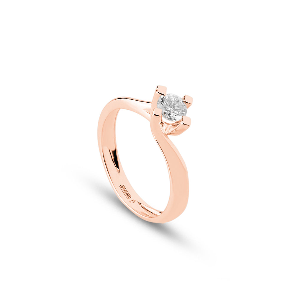 Anello Valentino 0,40 ct