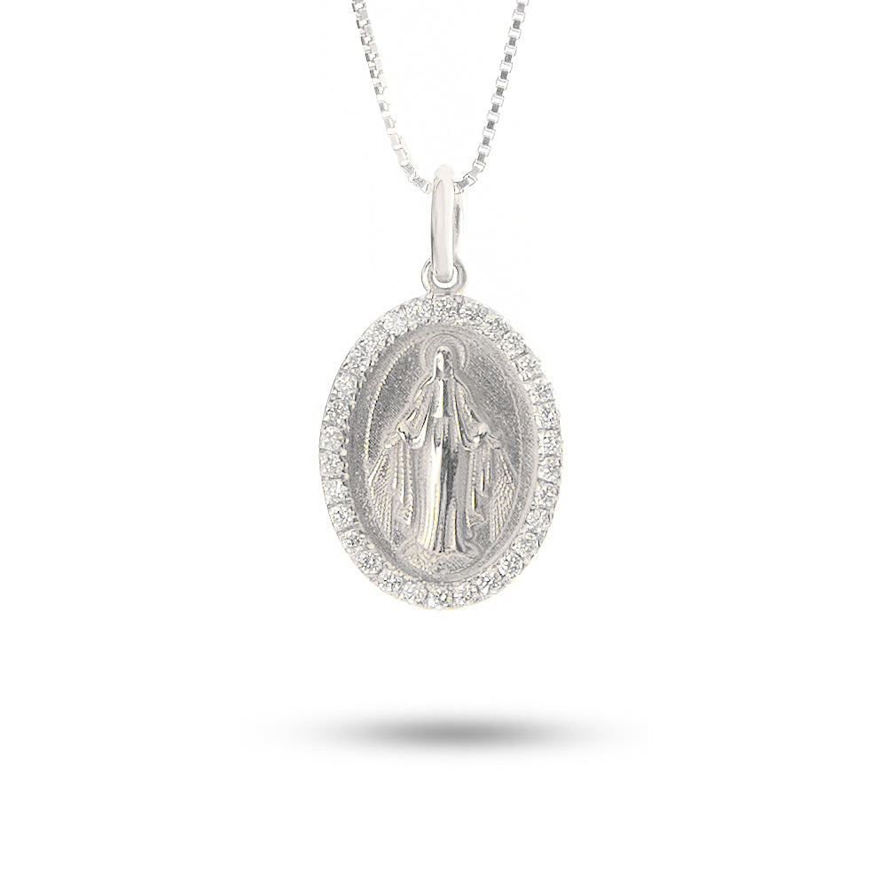 Pendente Madonnina 0,135 ct
