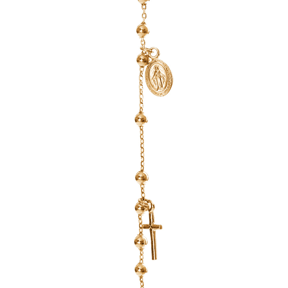Bracciale Rosario Oro Bianco 2,72 gr