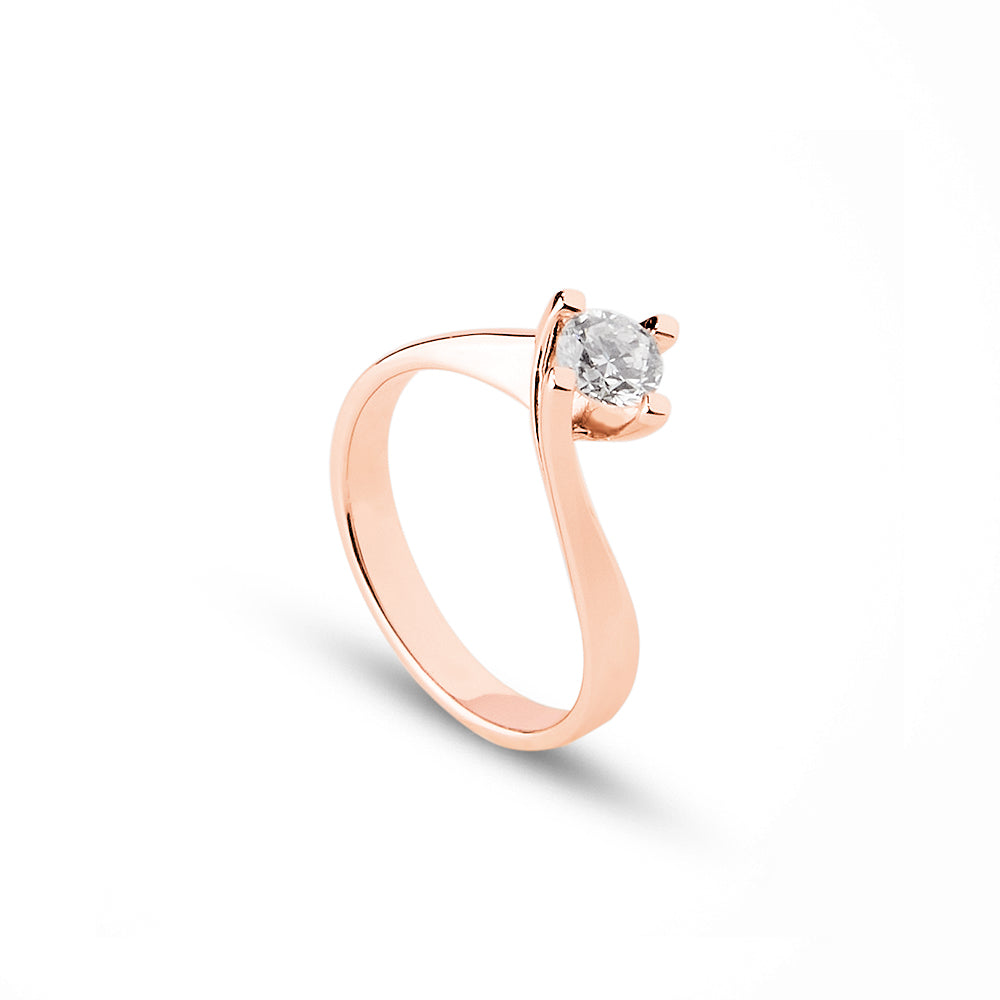 Anello Valentino 0,50 ct