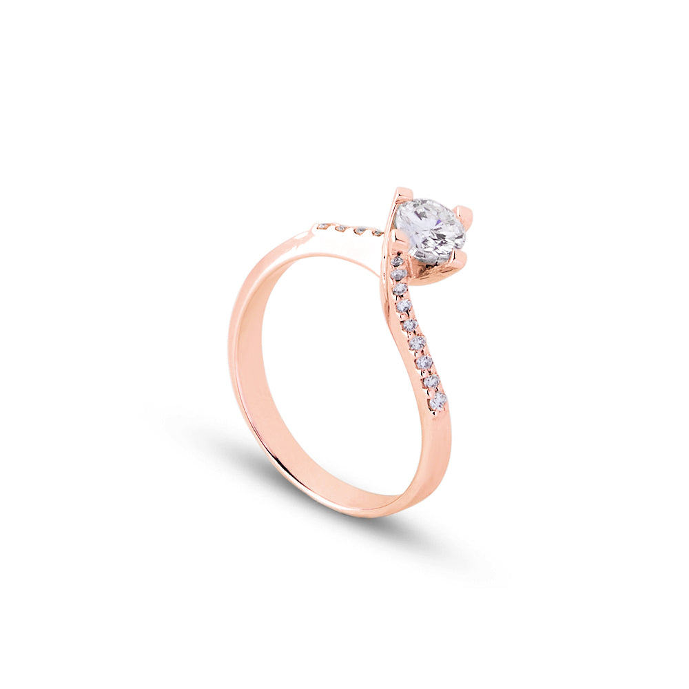 Anello Azalea 0,49 ct