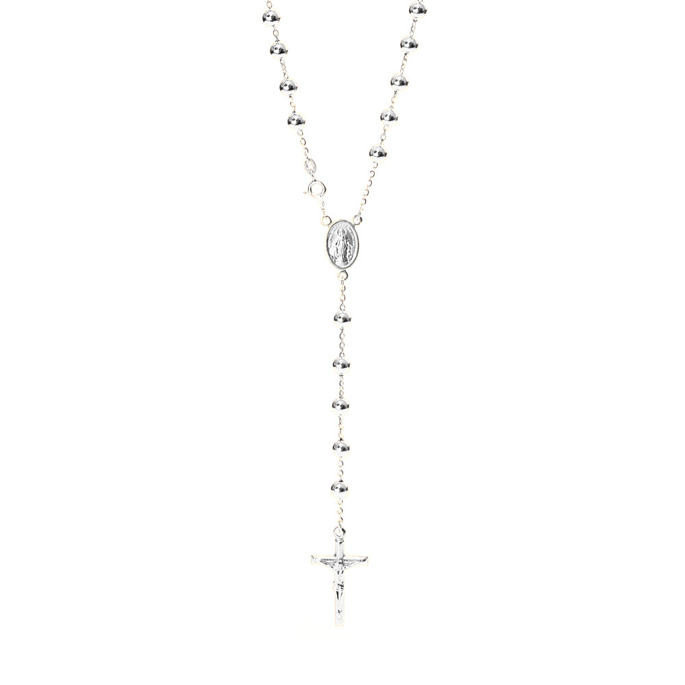 Collana rosario palline 0,78 ct