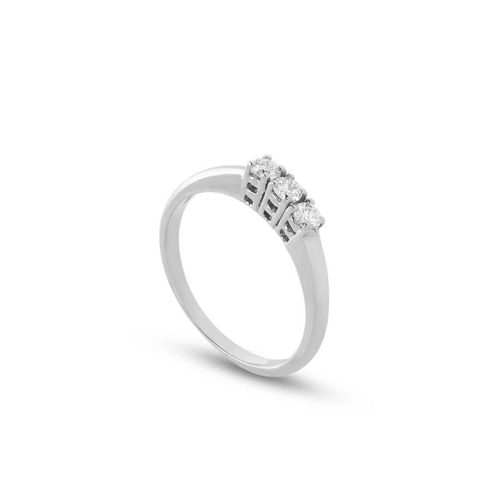 Anello Trilogy 0,24 ct