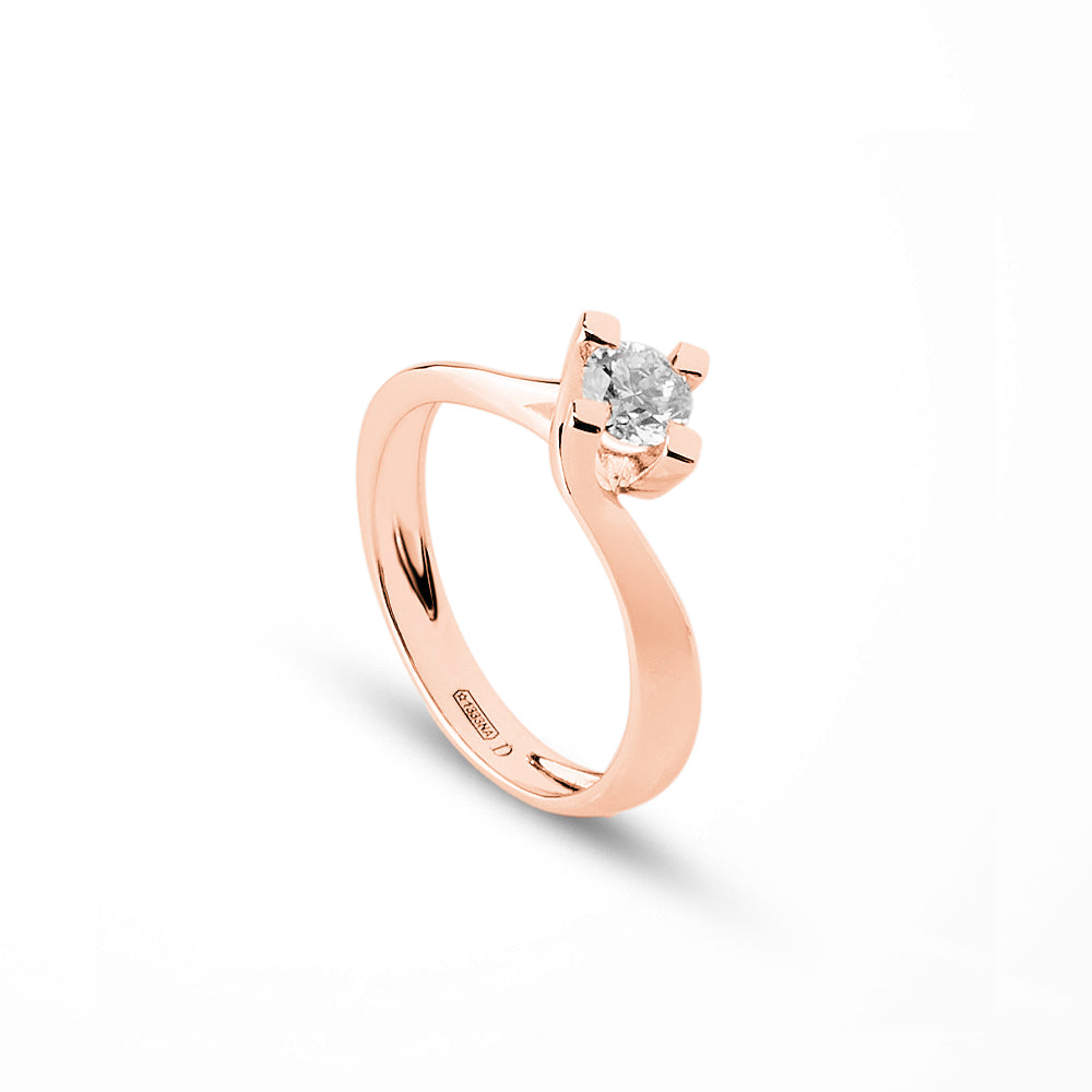 Anello Valentino 0,38 ct