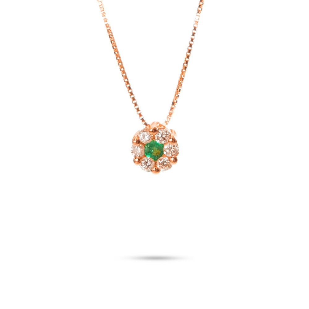 Collana Ciondolo Tinkerbell Parure 0,19 ct