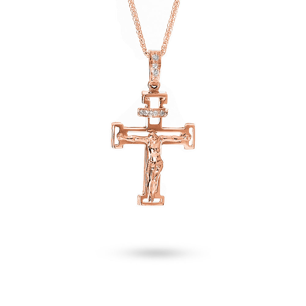 Pendente Croce piccola 0,024 ct