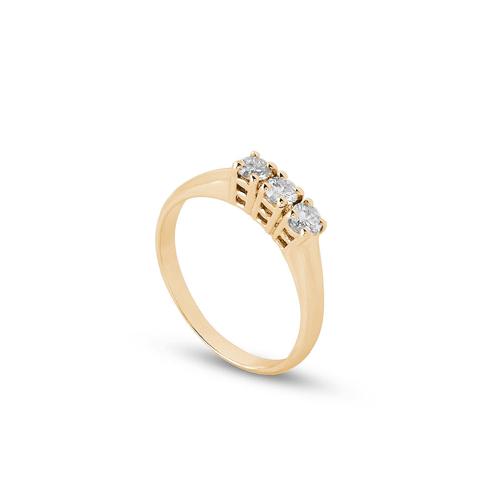 Anello Trilogy 0,309 ct