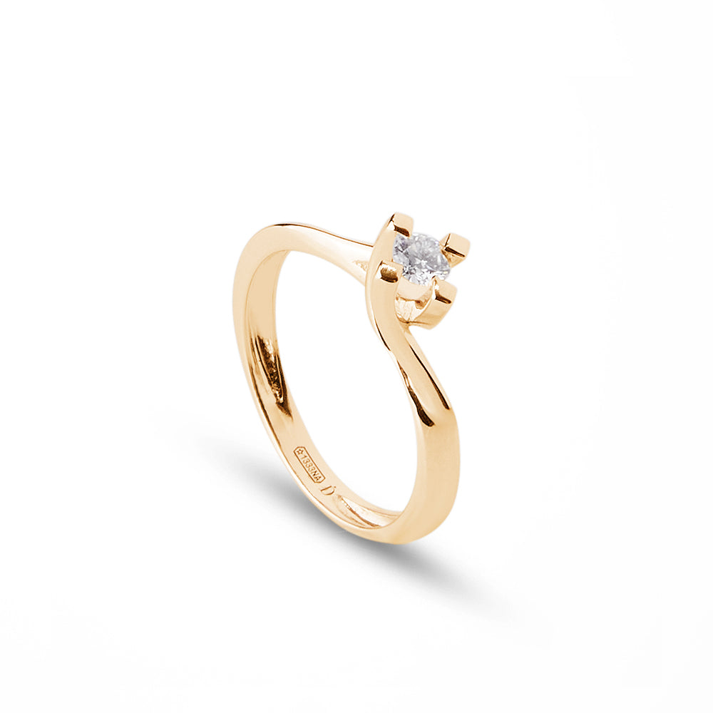 Anello Valentino 0,17 ct
