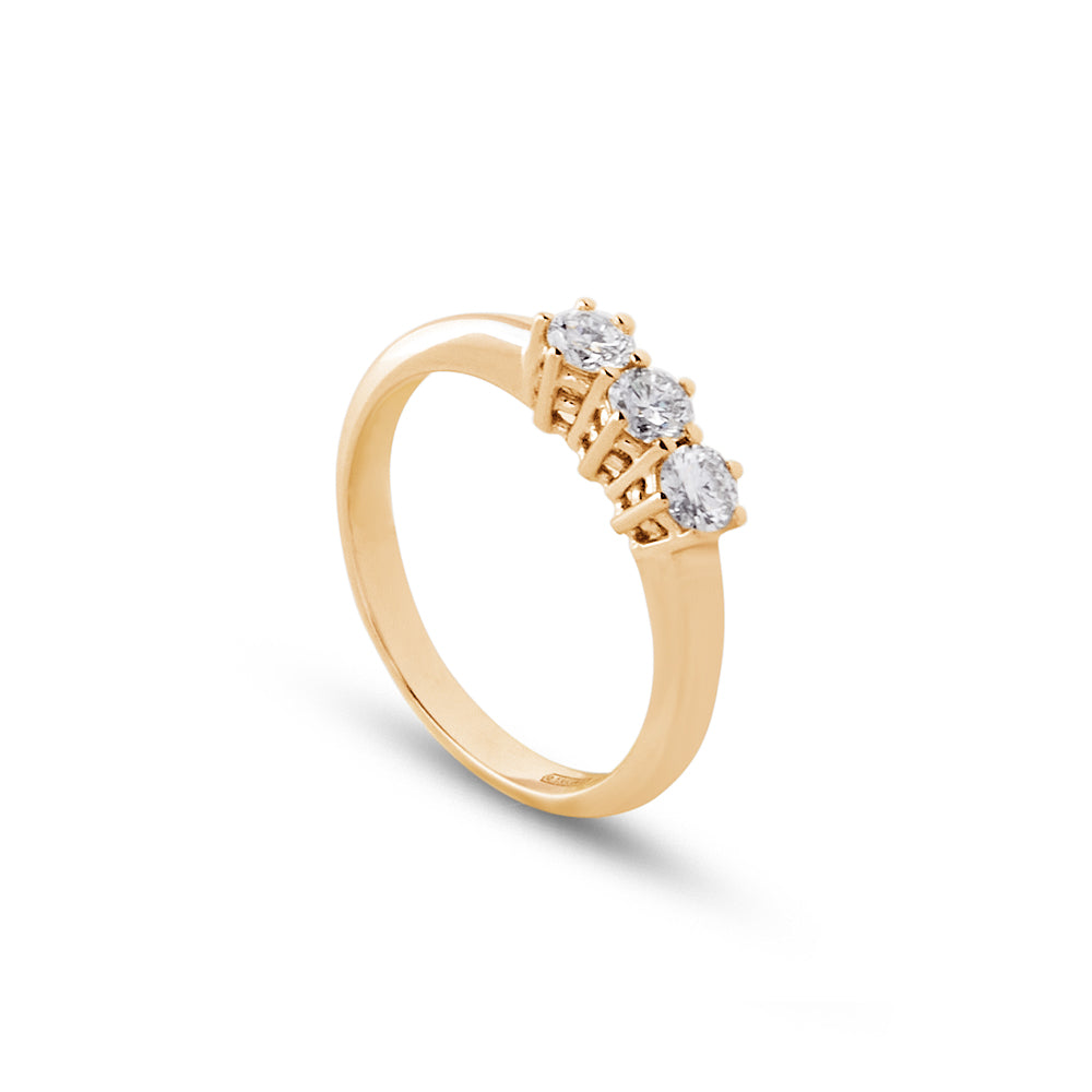 Anello Trilogy 0,49 ct