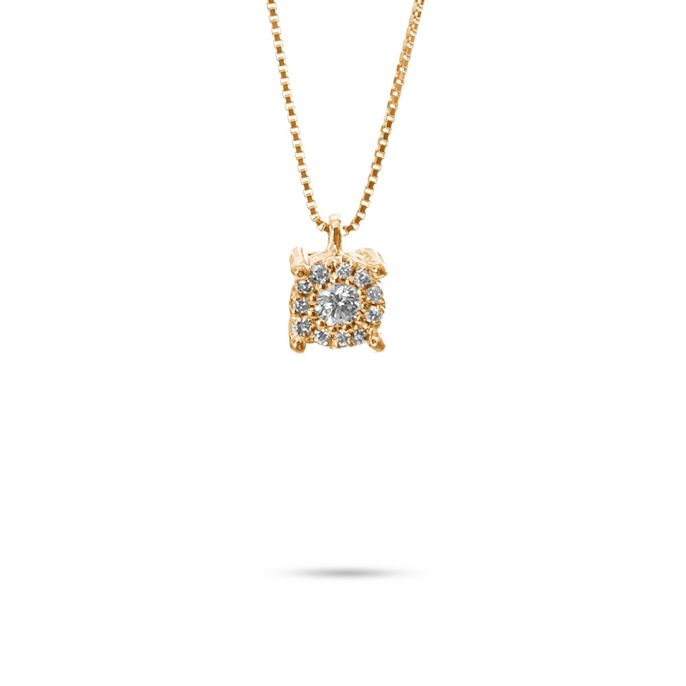 Collana Punto Luce Ara Parure 0,11 ct