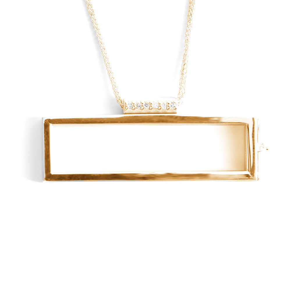 Ciondolo Libro I AM 0,04 ct