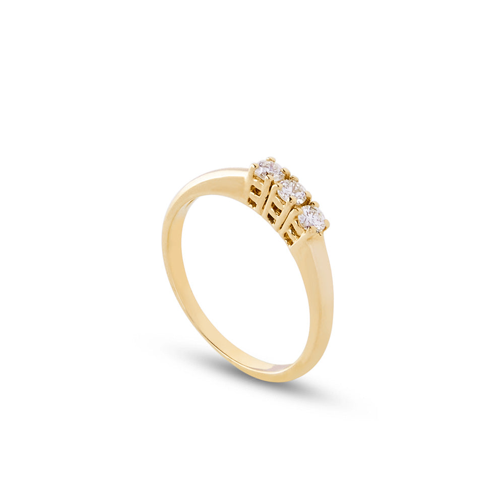 Anello Trilogy 0,24 ct