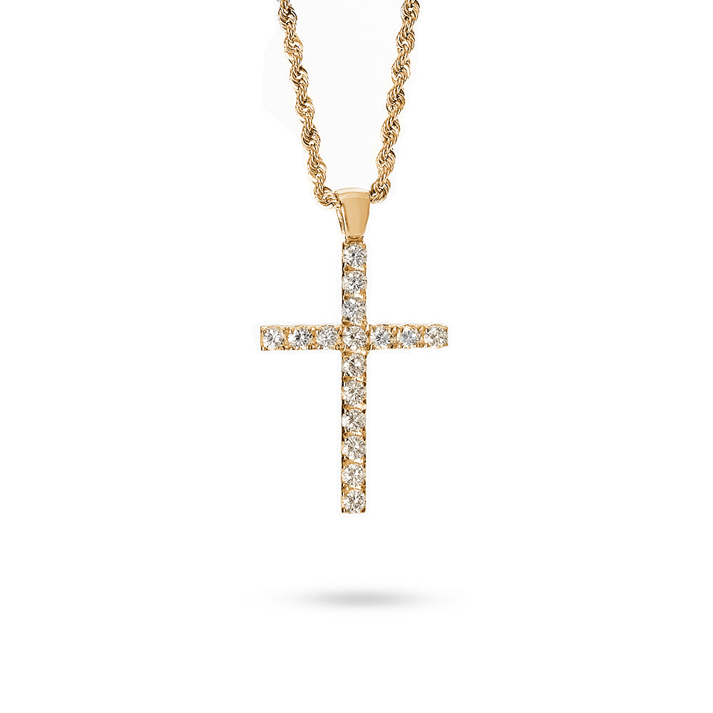 Ciondolo Croce 0,55 ct
